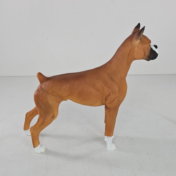 North Light England Boxer Dog Fawn Color Figurine Standing 5.5" *Repaired* - Picture 4 of 8